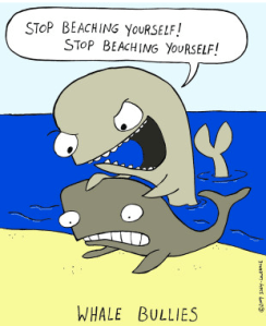 Firstly, you could dismiss the content of bullying as it's not going to win any Oscars. 